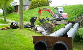 Gemeentes en bedrijven kiezen voor grondverzet van A. Haitsma Loon- en Aannemingsbedrijf